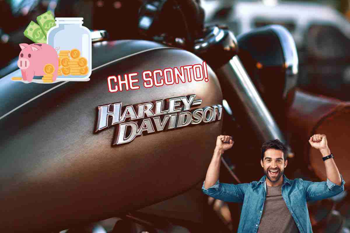 Harley Davidson che sconto assurdo