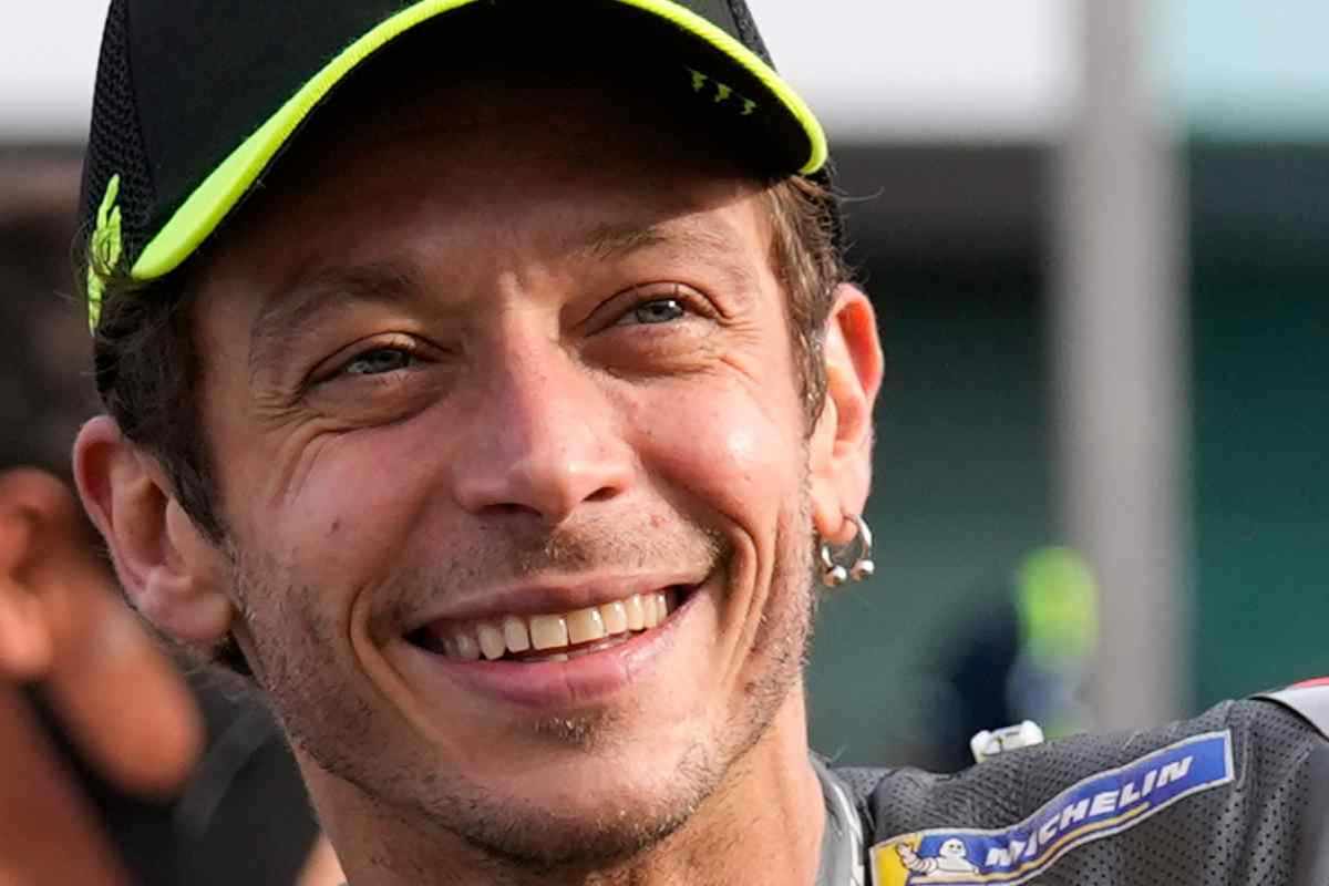 Valentino Rossi di nuovo in pista