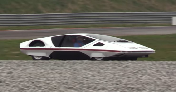 Ferrari 512 S Pininfarina Modulo modello innovativo 1970 cambiamento