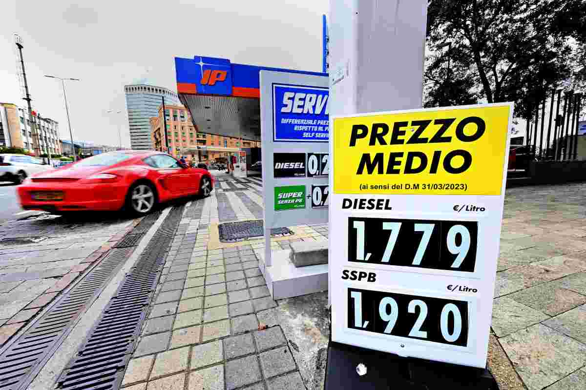 Prezzo medio benzina non necessario