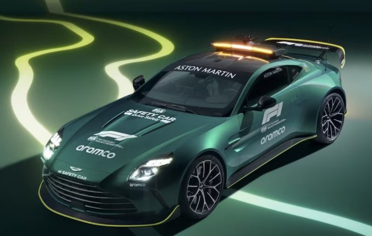 GP Arabia Saudita Mercedes aston martin safety car