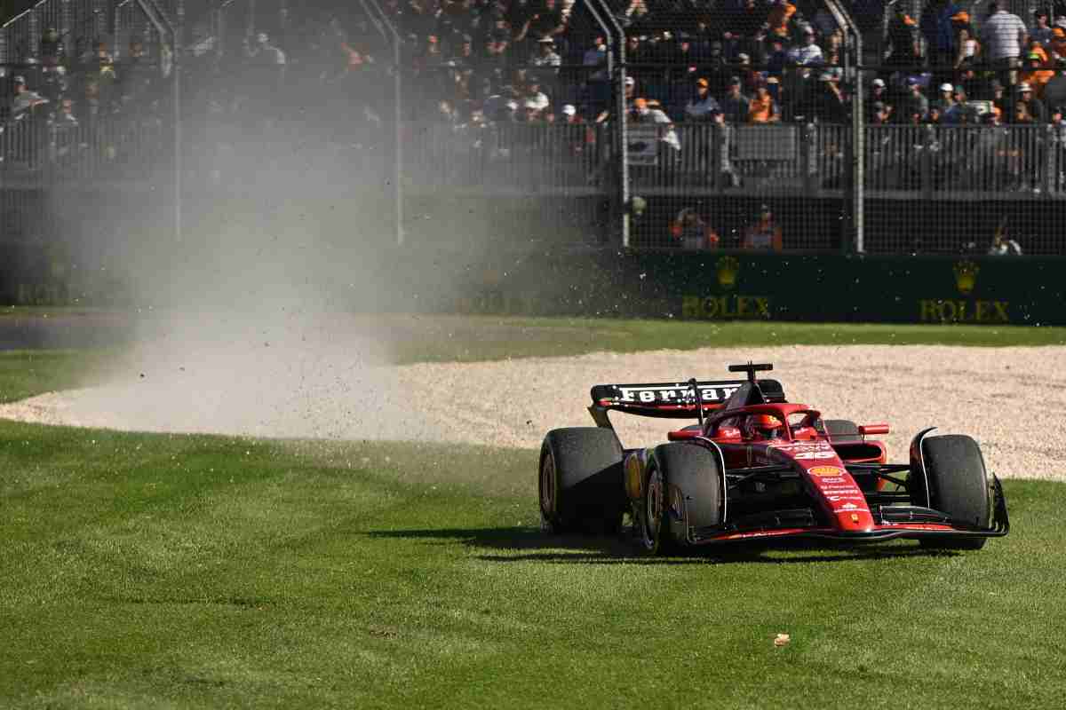 allarme in casa Ferrari sainz australia