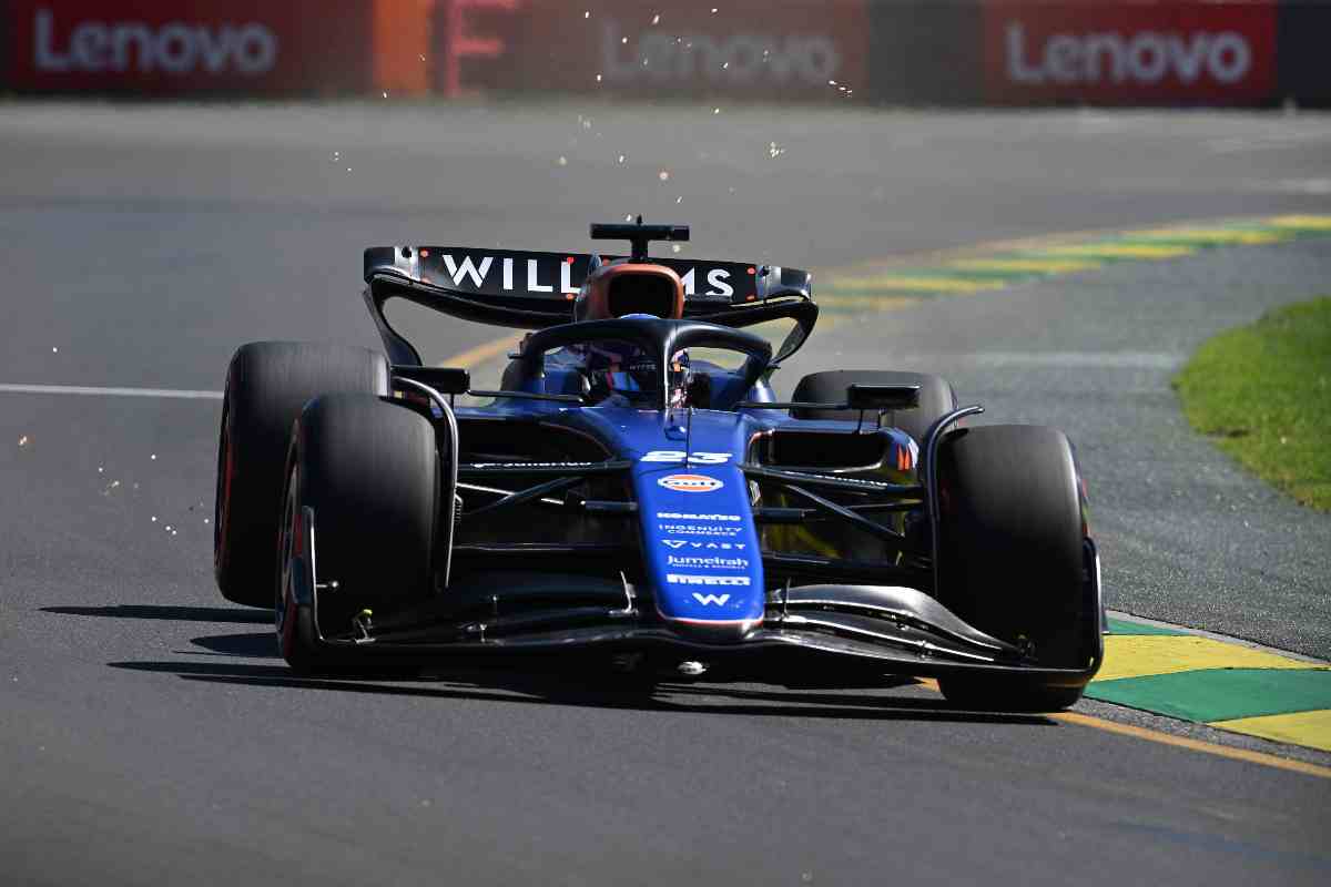 incubo in formula 1 albon ritiro incidente telaio