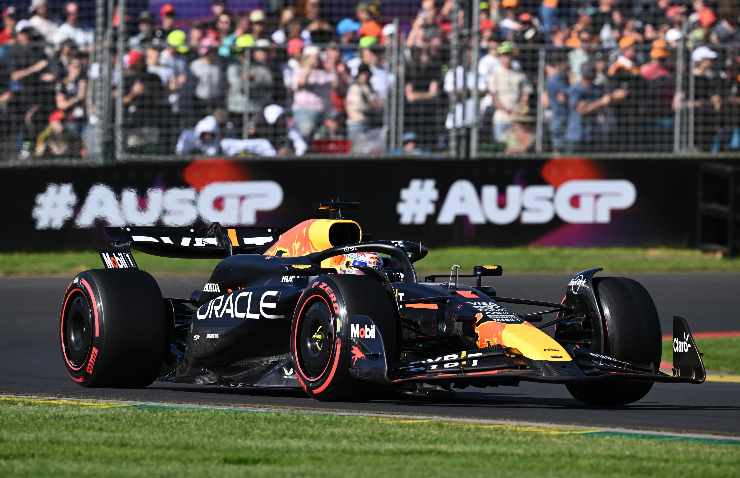 Max Verstappen redbull ritiro freni australia