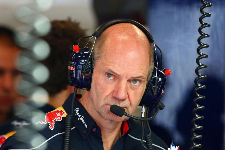 Adrian Newey dalla Red Bull alla Ferrari