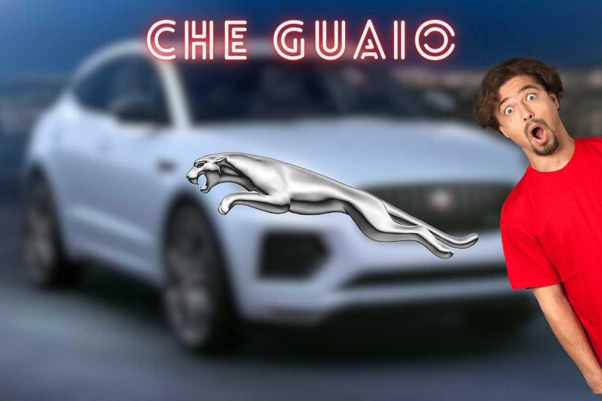 Jaguar E-Pace difetto spia sensore freni