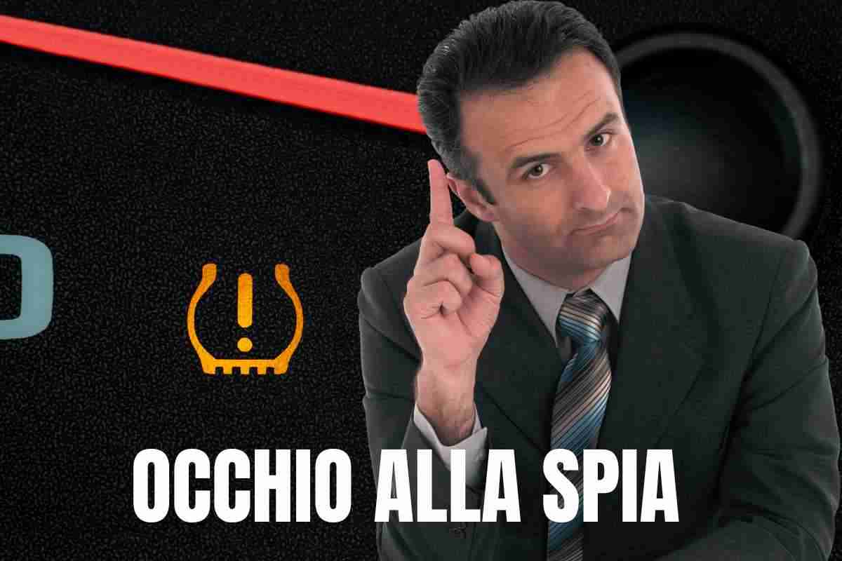 spia auto pressione gomme