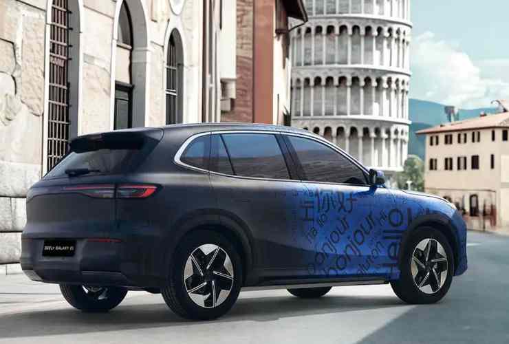 Suv Geely Galaxy E5 pronto per l'Europa