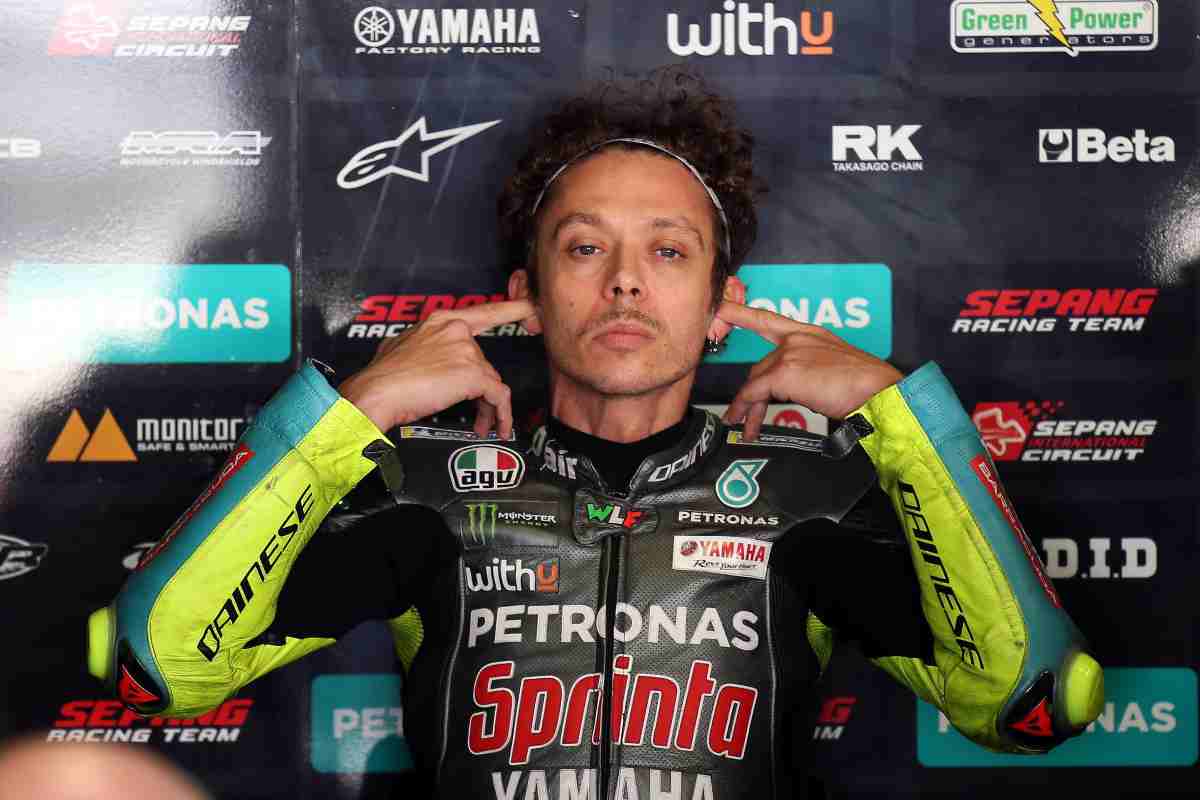 Valentino Rossi è senza parole