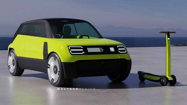 FIAT Panda TooGo Marco Maltese Design novità auto elettrica