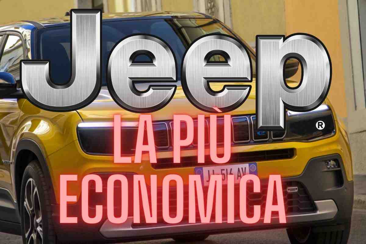 Jeep Avenger economica auto occasione prezzo
