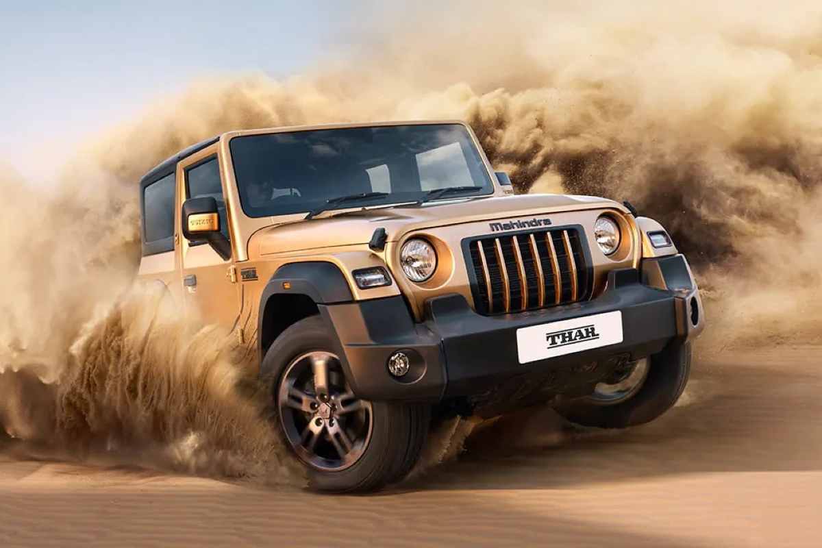 Mahindra Thar Earth Edition, la Jeep indiana