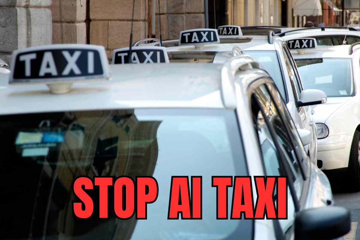 stop taxi sciopero
