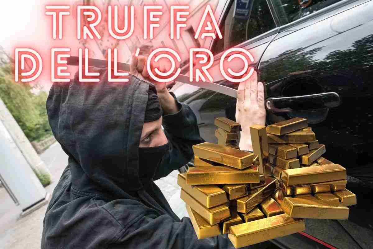 Truffa dell'oro, attenzione alla propria auto (Canva - derapate.it)