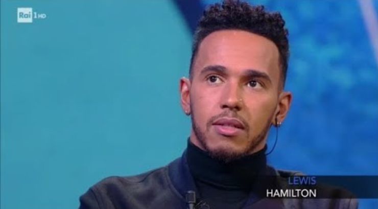 Hamilton intervista Rai Uno