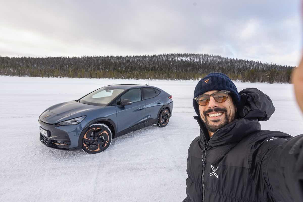 cupra tavascan neve Lucas Di Grassi