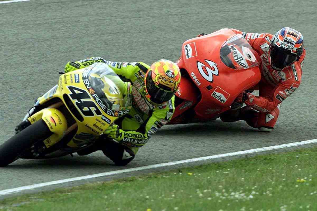 Valentino Rossi e Max Biaggi