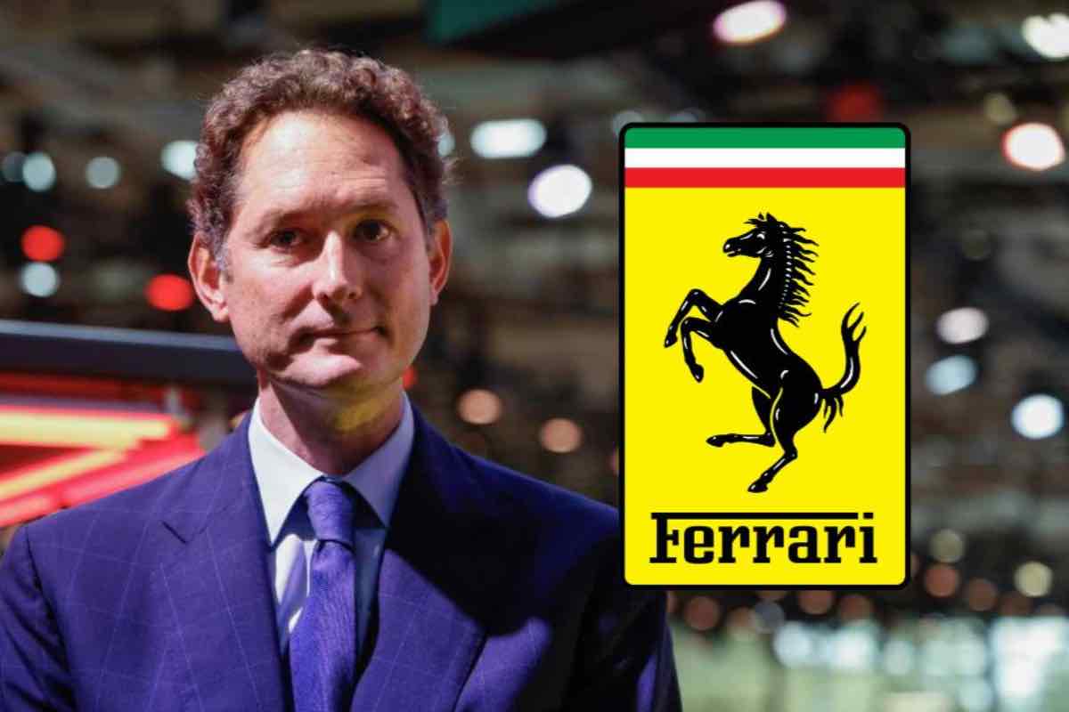 John Elkann Ferrari in vendita
