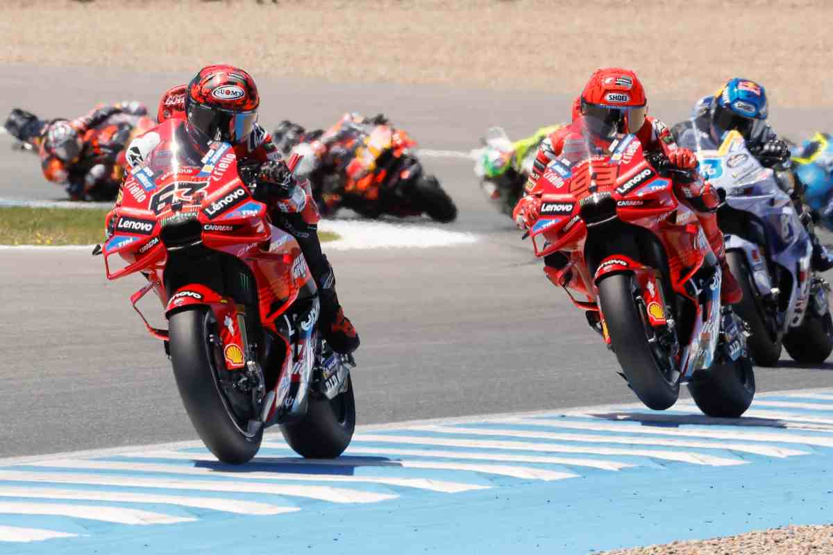 Ducati in ansia per Bagnaia