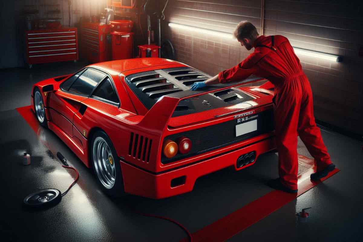 Ferrari F40 ritorno storico