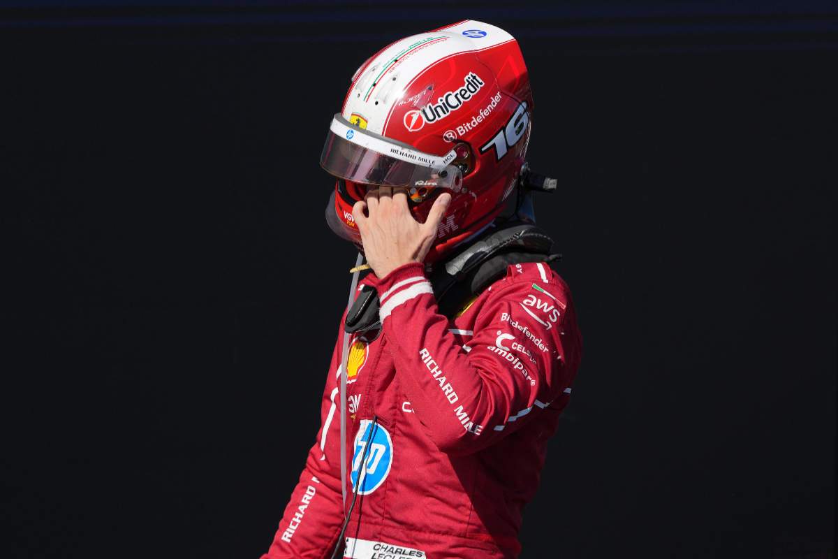 L'ammissione di Charles Leclerc