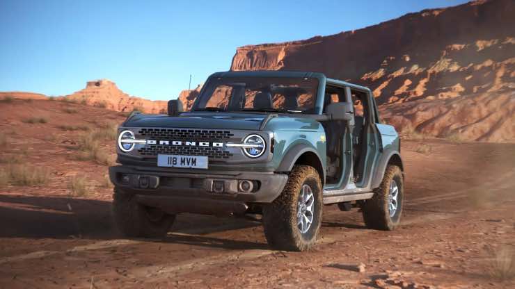 Ford Bronco problemi sospensioni