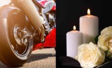 Lutto moto incidente devastante