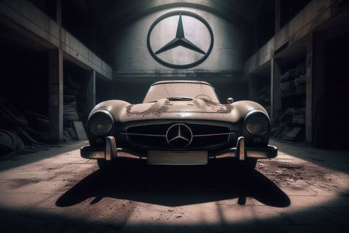 Trovano una Mercedes dimenticata per 50 anni: quando la fanno valutare la sorpresa è enorme