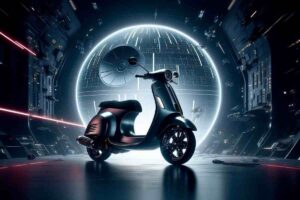 Piaggio passa dalla Vespa al veicolo del futuro: arriva direttamente da Star Wars