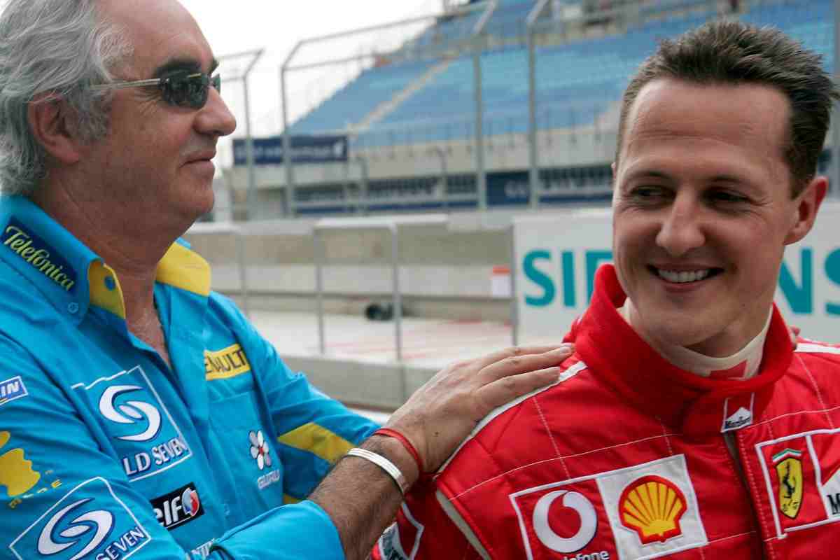 La rivelazione di Briatore su Schumacher