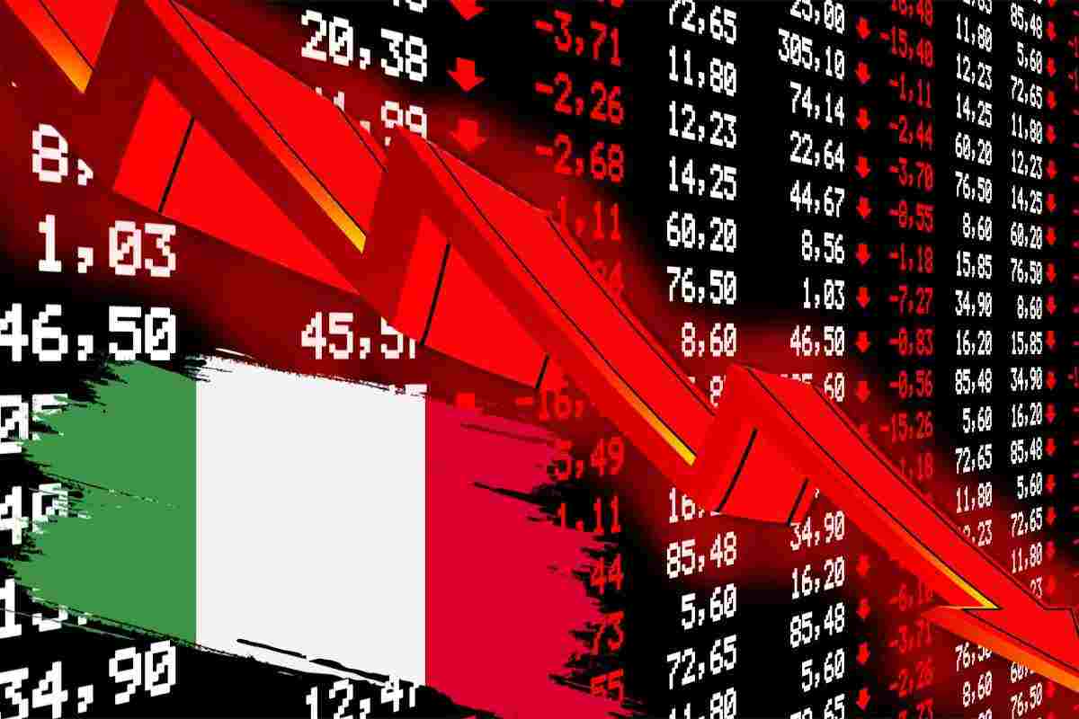 Il crollo in Borsa dell'azienda italiana
