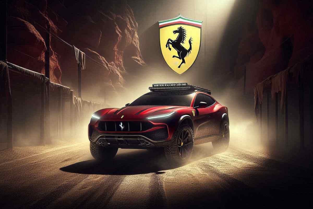 Ferrari misterioso Mini SUV