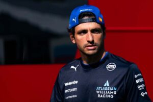Sainz sulla Ferrari