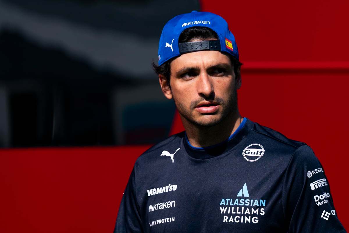 Sainz sulla Ferrari