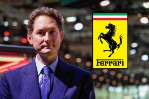 John Elkann vendita ufficiale Ferrari