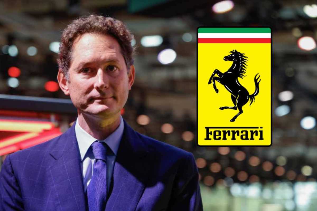 John Elkann vendita ufficiale Ferrari