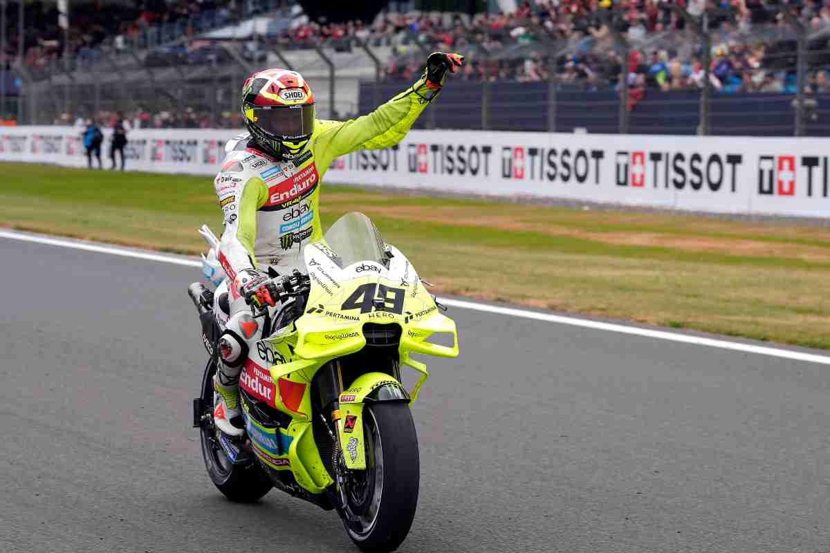 Fabio Di Giannantonio in sella alla Ducati