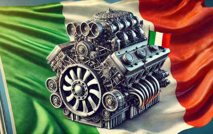 Motore italiano senza magneti permanenti