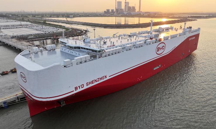 Nave BYD novità sulla flotta