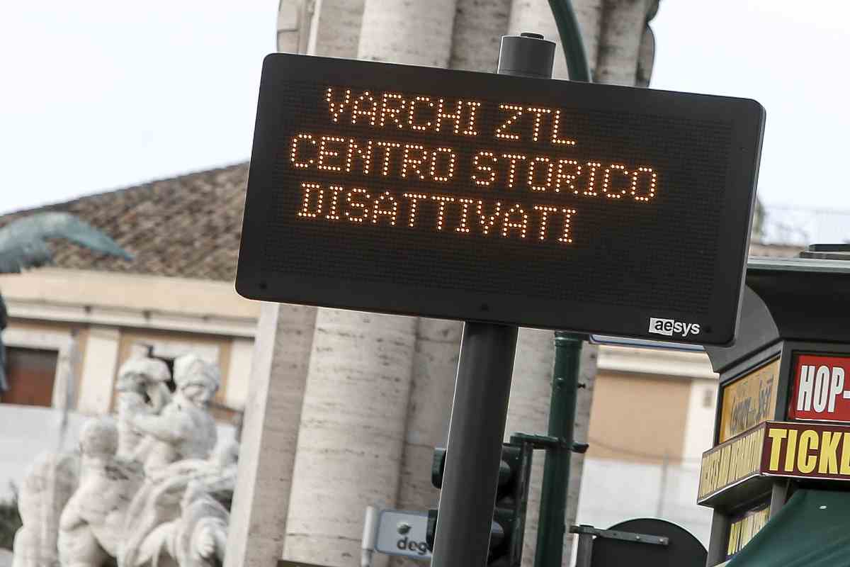 Nuova rivoluzione ZTL