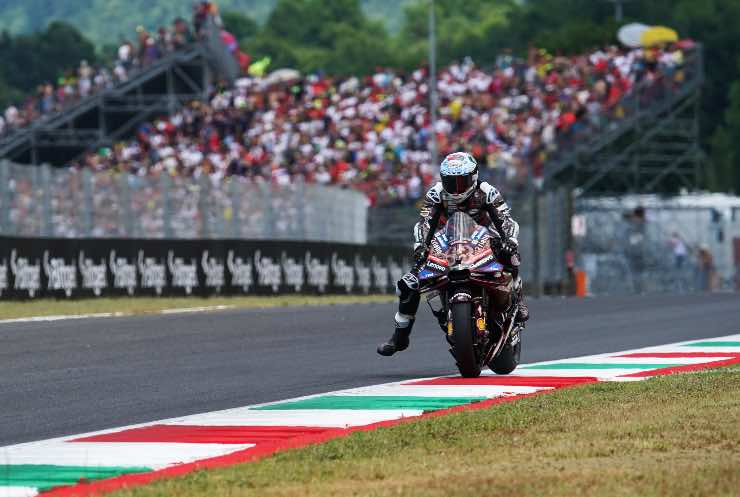 Pecco Bagnaia con I setting di Marquez va peggio