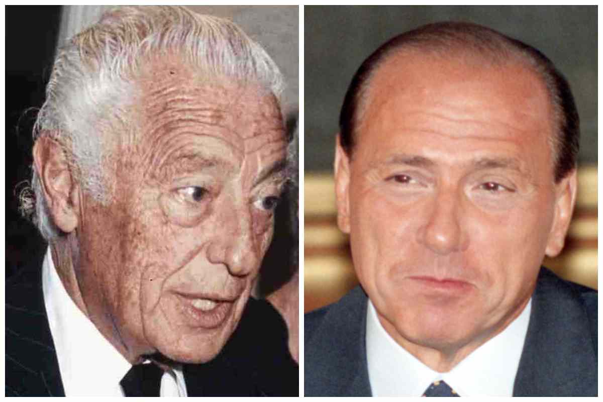 Agnelli Berlusconi stracciati