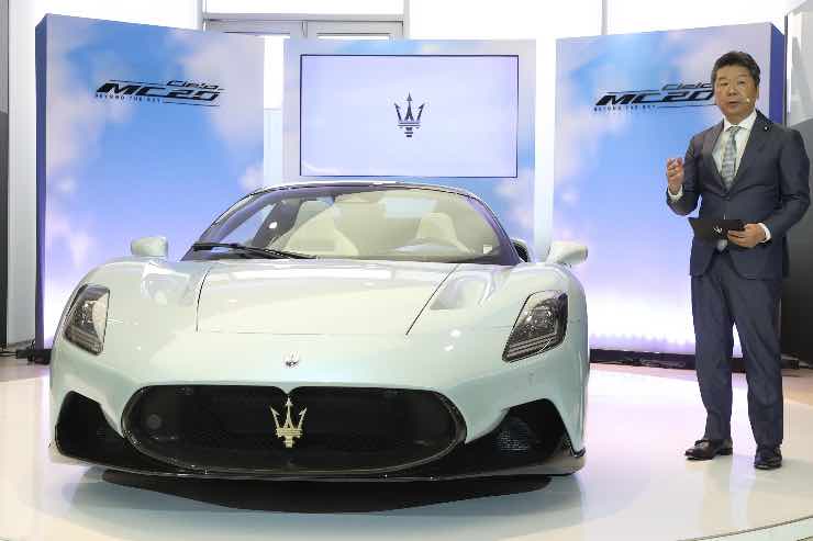 Maserati supercar con cambio manuale