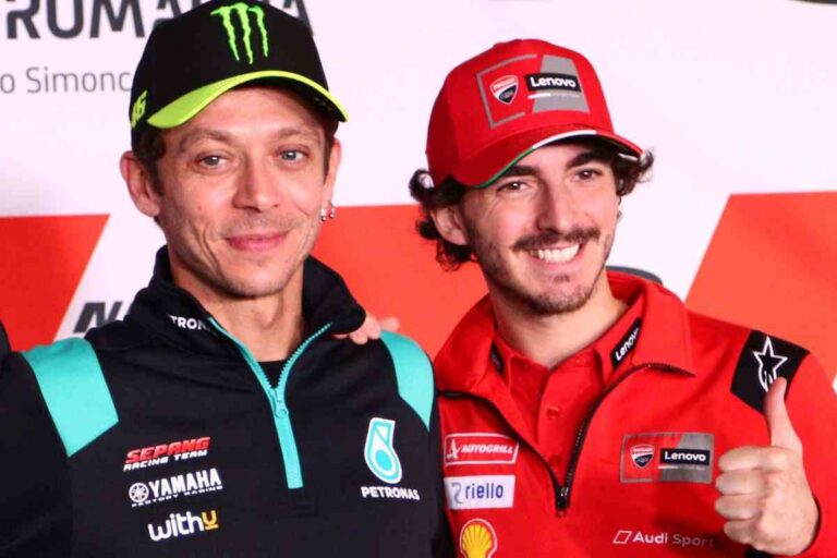 Valentino Rossi e la crisi di Bagnaia
