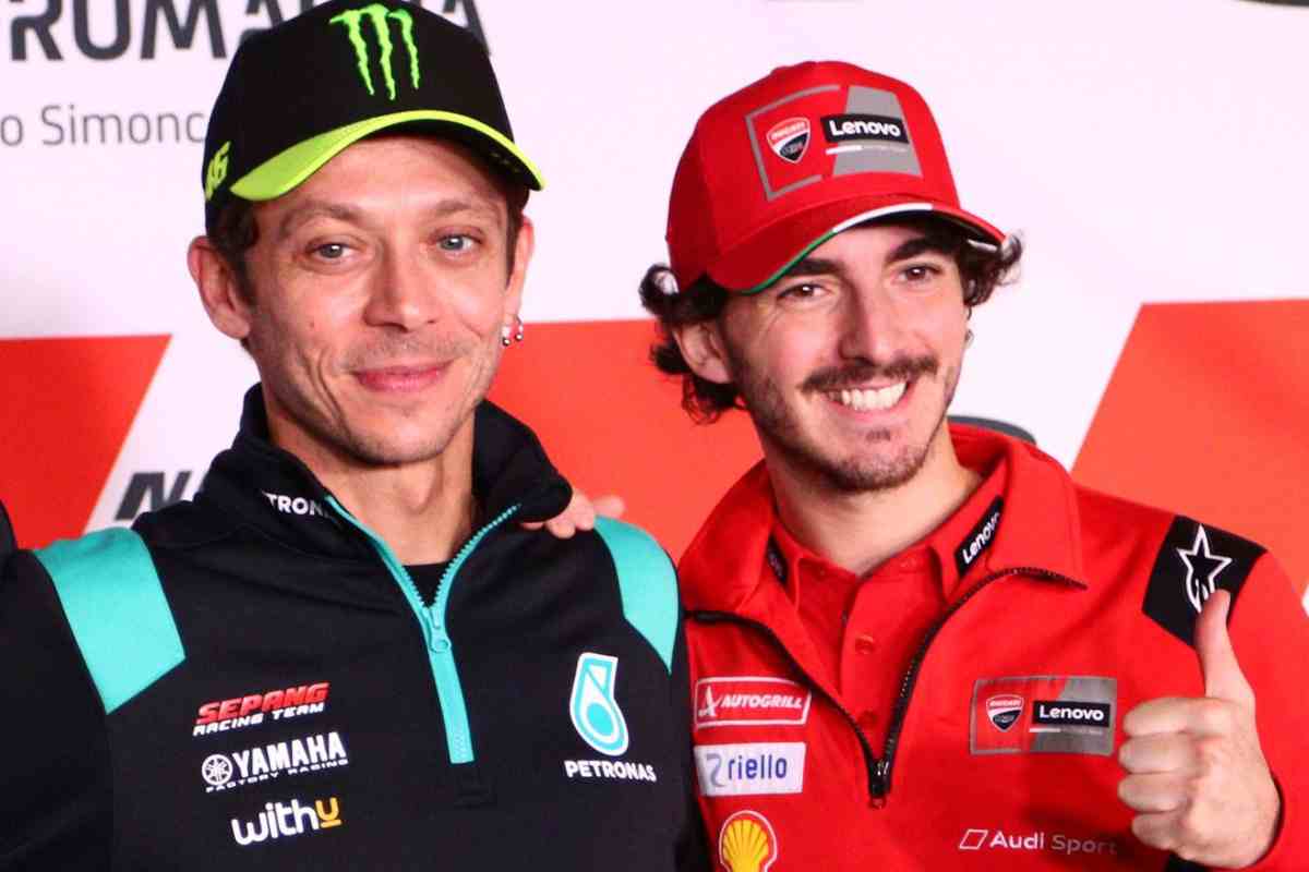 Valentino Rossi e la crisi di Bagnaia
