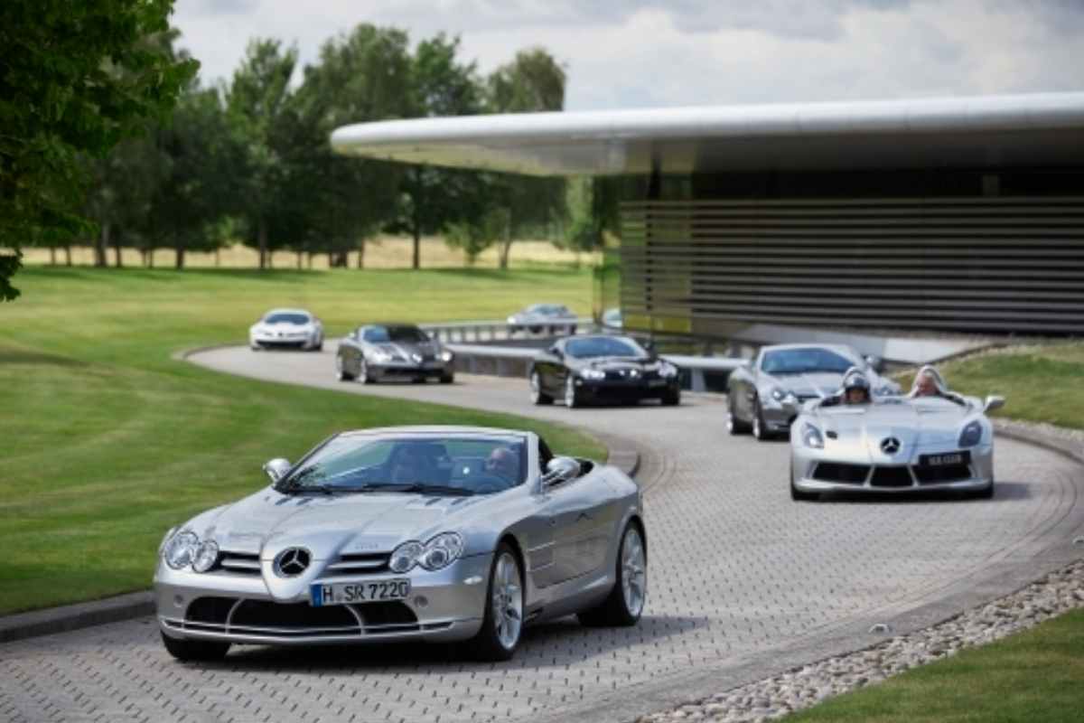 La potenza del modello di punta della Mercedes