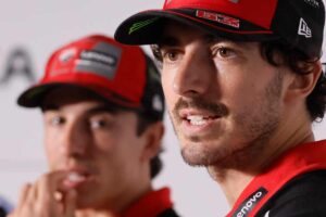 Pecco Bagnaia e Marc Marquez nulla da fare per lo spagnolo