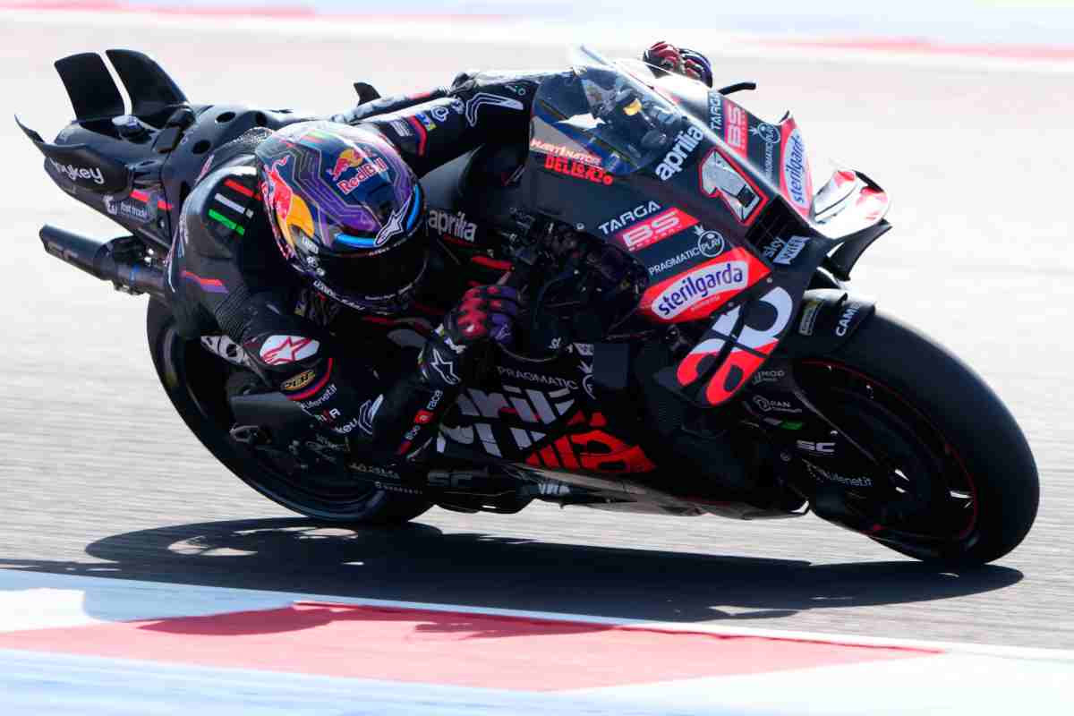 Jorge Martin sulla Aprilia