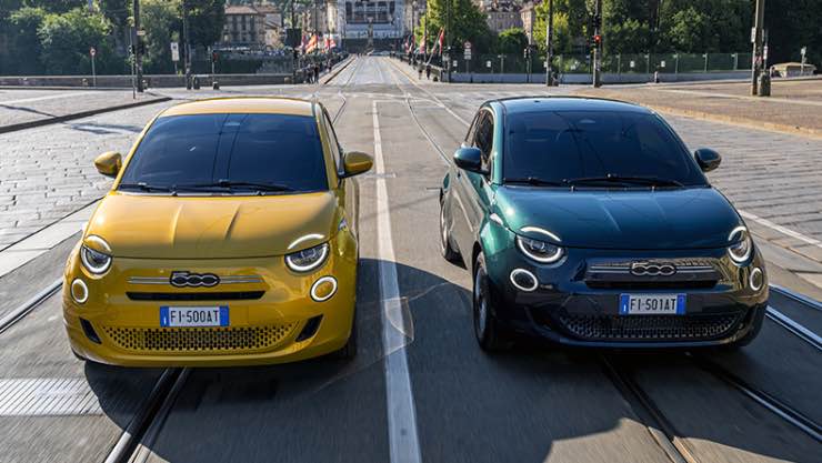 FIAT 500 Hybrid con 155 cavalli
