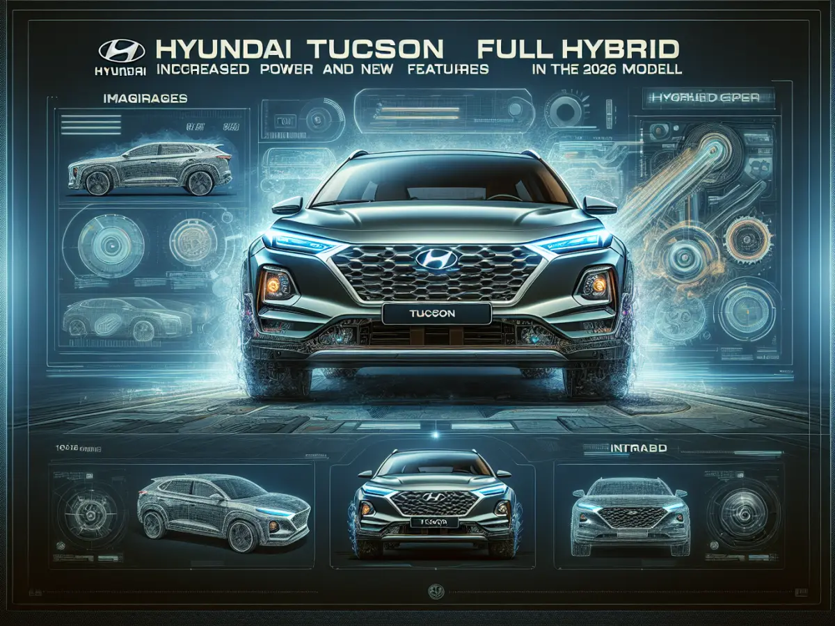Hyundai Tucson Full Hybrid: Potenza Aumentata e Nuove Caratteristiche nel Modello 2026